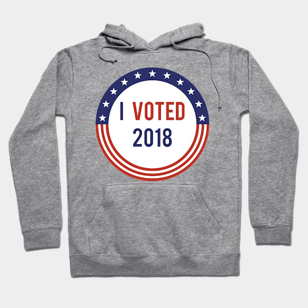 I Voted 2018 Hoodie by powniels